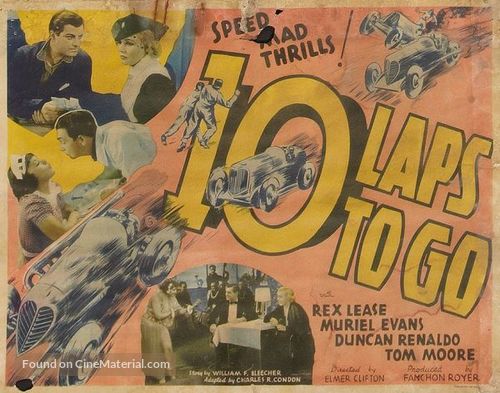 Ten Laps to Go - Movie Poster