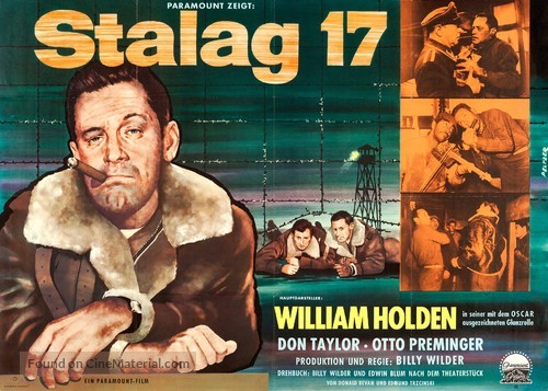 Stalag 17 - German Movie Poster