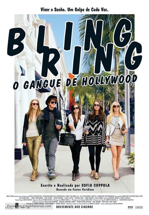 The Bling Ring - Portuguese Movie Poster