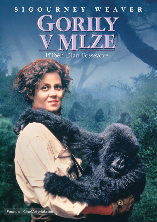 Gorillas in the Mist: The Story of Dian Fossey - Czech Movie Cover