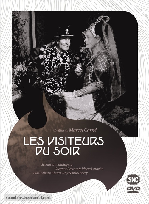 Les visiteurs du soir - French Movie Cover