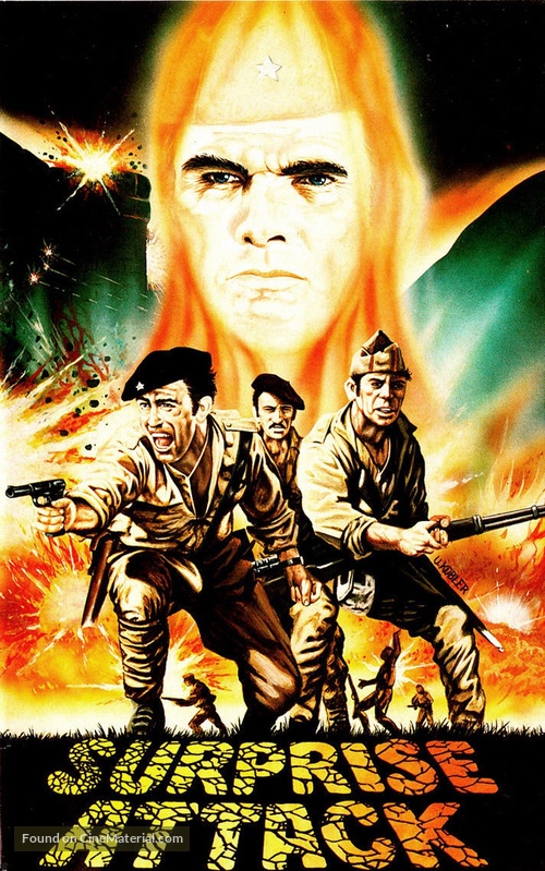 Golpe de mano (Explosi&oacute;n) - German VHS movie cover