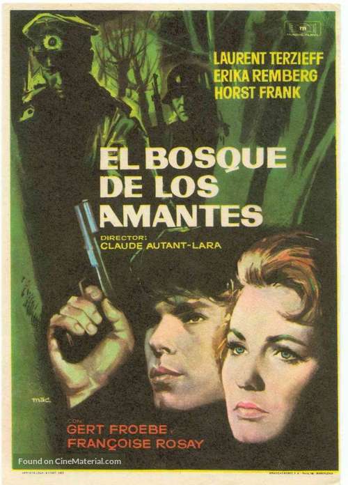 Bois des amants, Le - Spanish Movie Poster