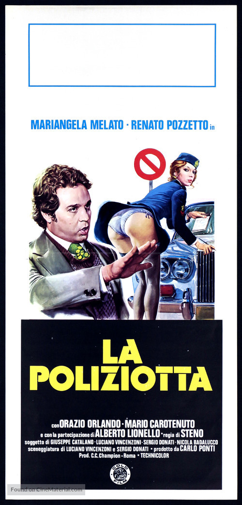 La poliziotta - Italian Movie Poster