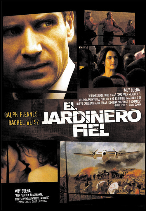The Constant Gardener - Argentinian DVD movie cover