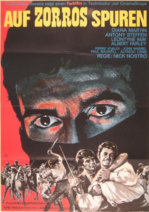 La cieca di Sorrento - German Movie Poster