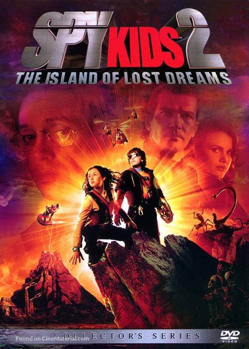 Spy Kids 2: Island of Lost Dreams - DVD movie cover