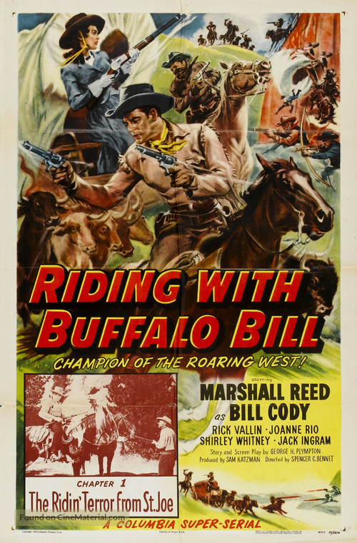 Riding with Buffalo Bill - Movie Poster