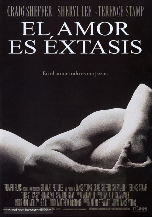 Bliss - Spanish Movie Poster