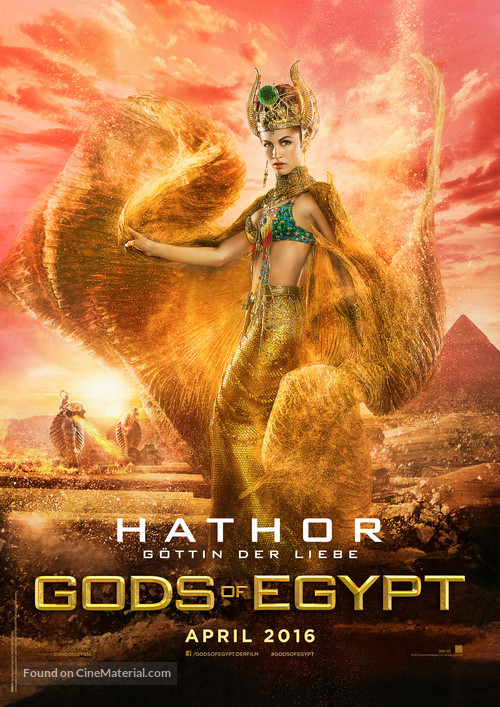 Gods of Egypt - German Movie Poster