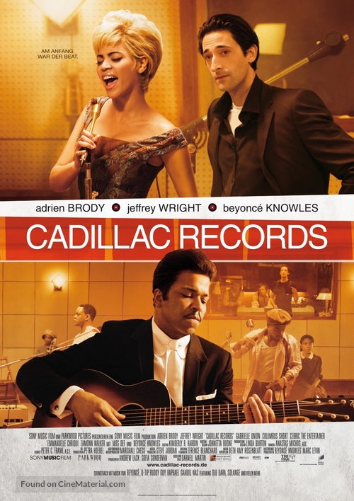 Cadillac Records - German Movie Poster