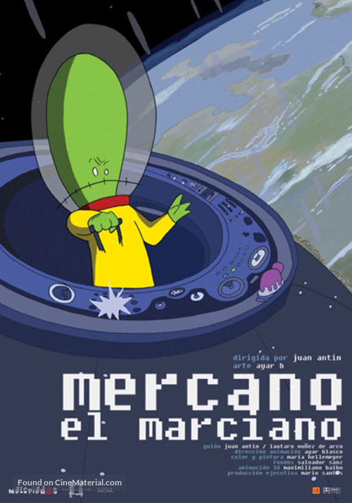 Mercano, el marciano - Argentinian Movie Poster