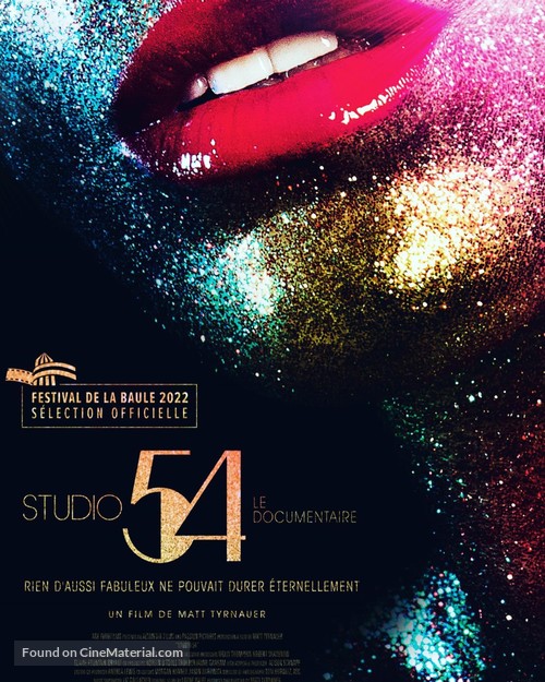 Studio 54 - French Movie Poster