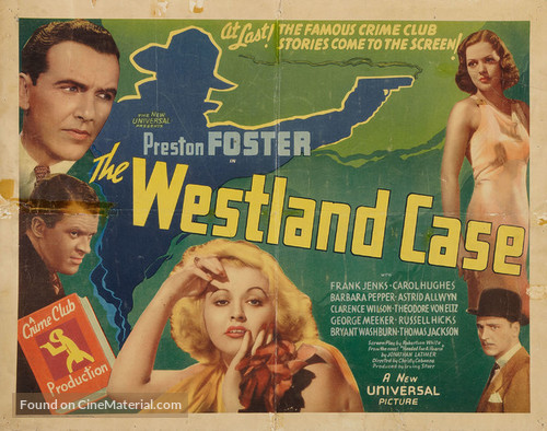 The Westland Case - Movie Poster