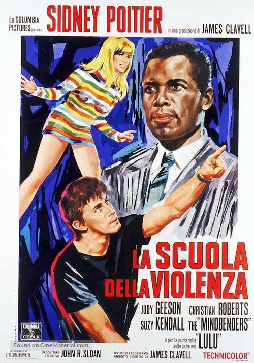 To Sir, with Love - Italian Movie Poster