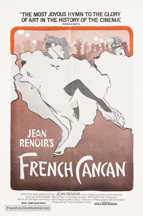 French Cancan - Movie Poster
