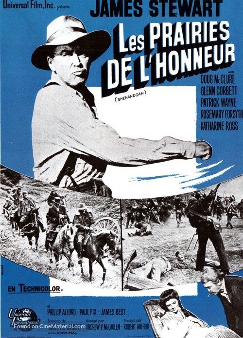 Shenandoah - French Movie Poster