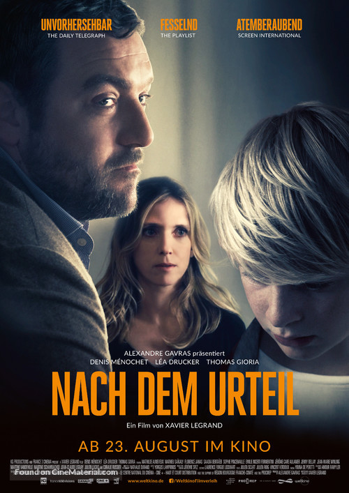 Jusqu&#039;&agrave; la garde - German Movie Poster