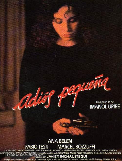Adi&oacute;s peque&ntilde;a - Spanish Movie Poster