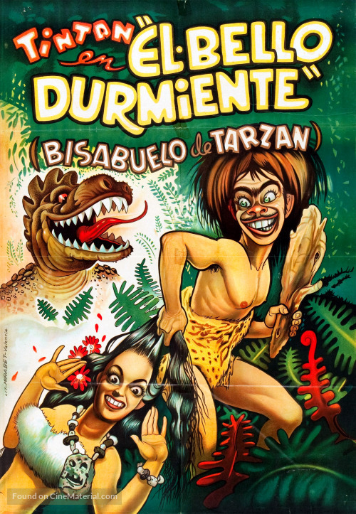 El bello durmiente - Mexican Movie Poster