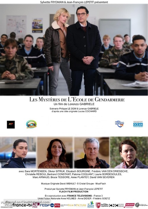 &quot;Les Myst&egrave;res de l&#039;Ecole de Gendarmerie&quot; - French Movie Poster