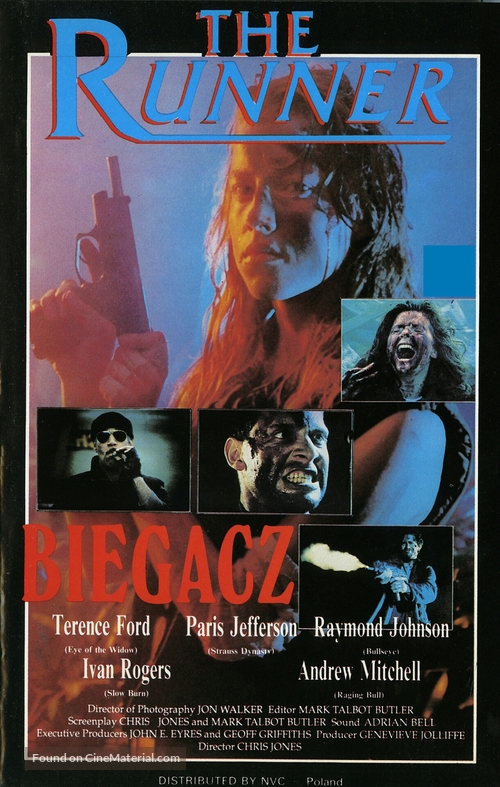 The Runner - Polish VHS movie cover