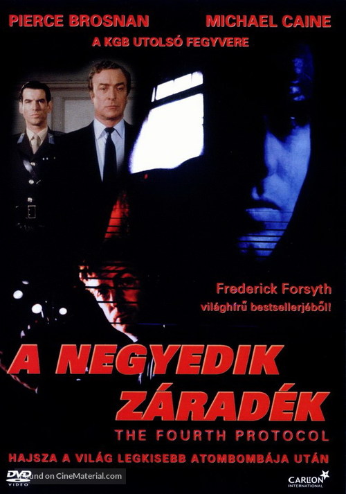 The Fourth Protocol - Hungarian DVD movie cover