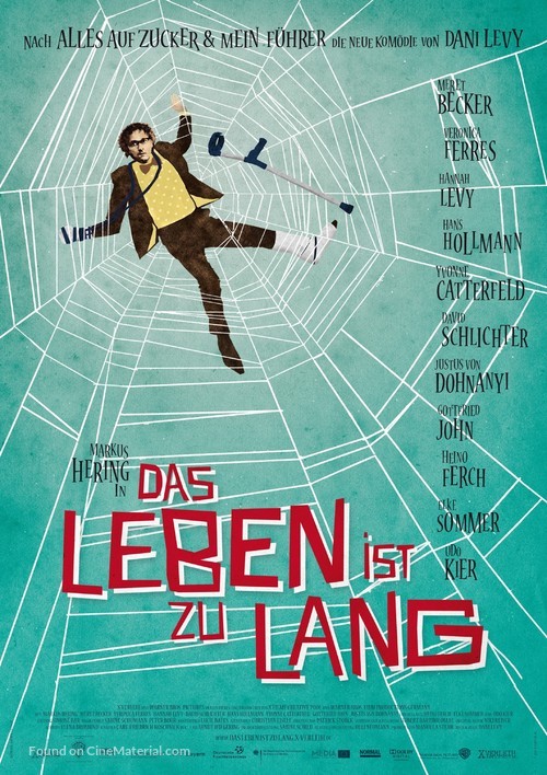 Das Leben ist zu lang - German Movie Poster