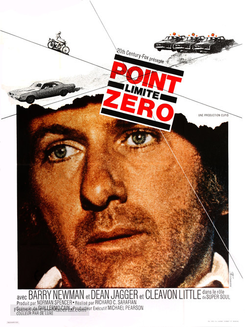 Vanishing Point - French Movie Poster