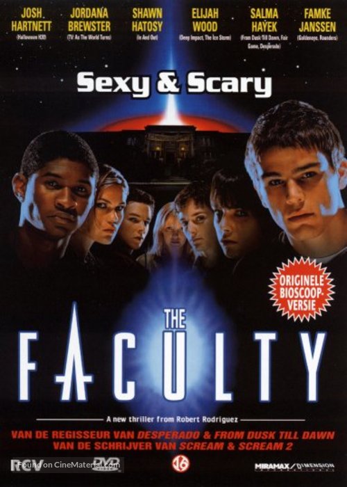 The Faculty - Dutch DVD movie cover