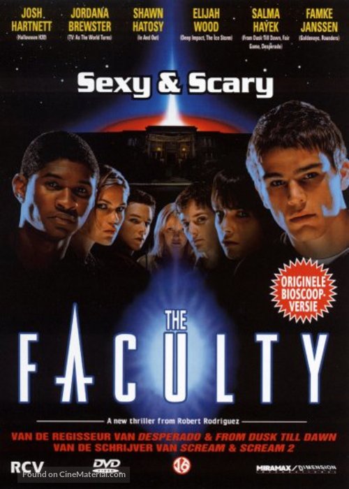 The Faculty - Dutch DVD movie cover