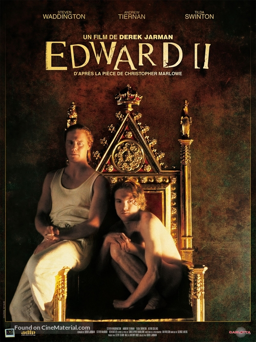 Edward II - French Movie Poster