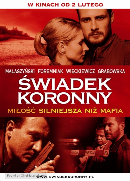 Swiadek koronny - Polish poster