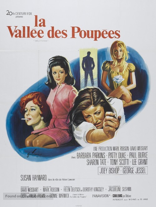 Valley of the Dolls - French Movie Poster