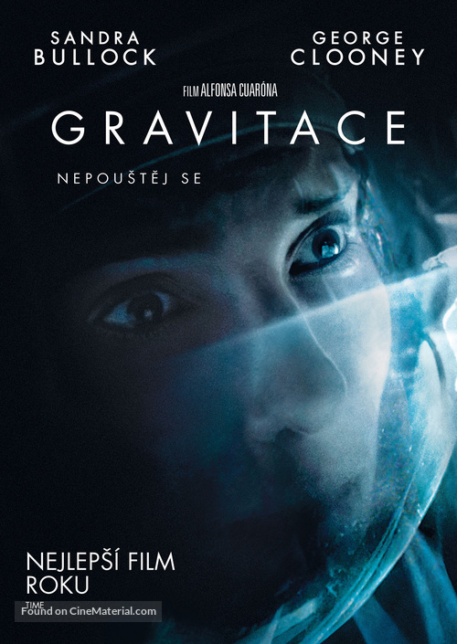 Gravity - Czech DVD movie cover