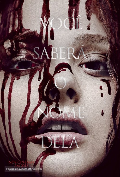 Carrie - Brazilian Movie Poster