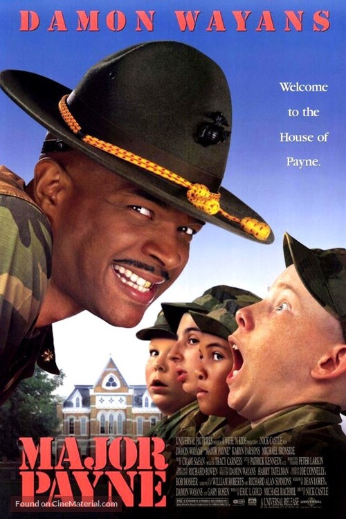 Major Payne 1995 Movie Poster