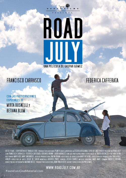 Road July - Argentinian Movie Poster