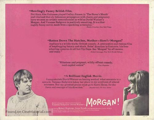 Morgan: A Suitable Case for Treatment - Movie Poster