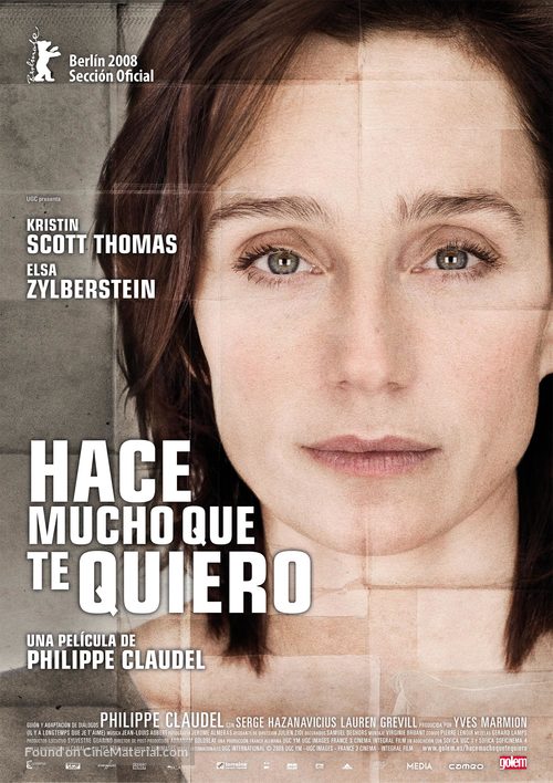 Il y a longtemps que je t&#039;aime - Spanish Movie Poster