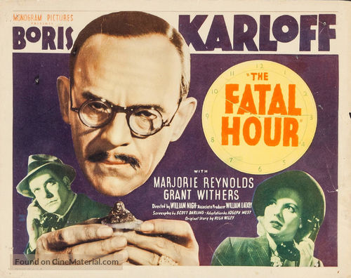 The Fatal Hour - Movie Poster