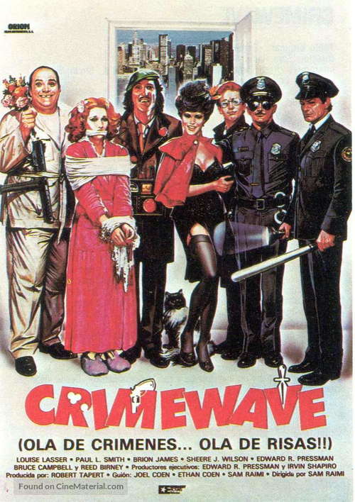 Crimewave - Spanish Movie Poster