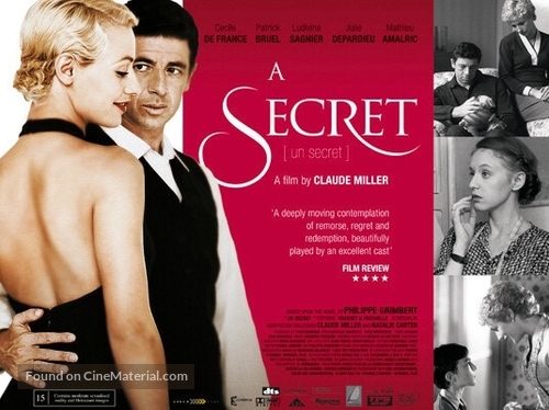 Un secret - British Movie Poster