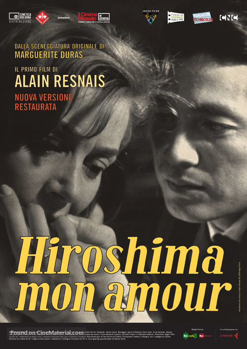 Hiroshima mon amour - Italian Movie Poster