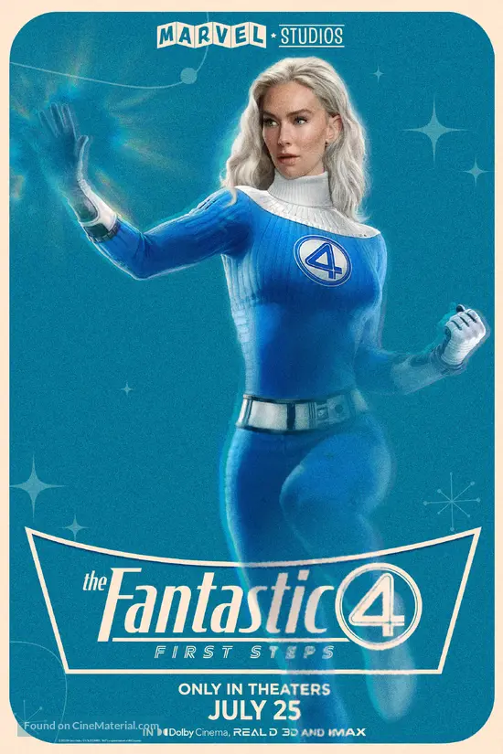 The Fantastic Four: First Steps (2025) movie poster