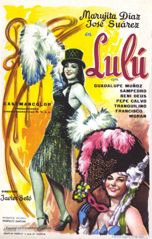 Lul&uacute; - Spanish Movie Poster