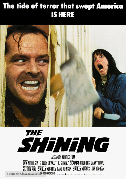 The Shining - British Movie Poster