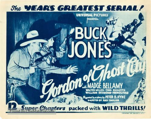 Gordon of Ghost City - Movie Poster