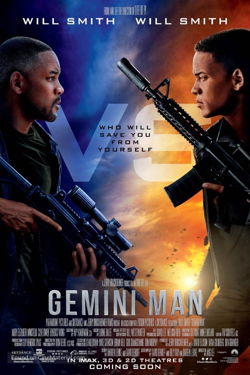 Gemini Man - Swedish Movie Poster