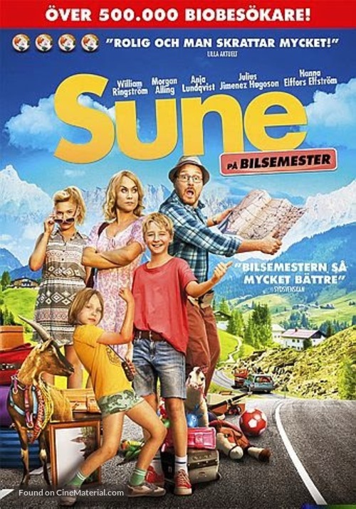 Sune p&aring; bilsemester - Swedish Movie Cover
